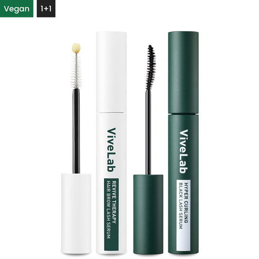 ViveLab All Day Lash Care Set – Hyper Curling Black Day Serum + Revive Therapy Night Serum