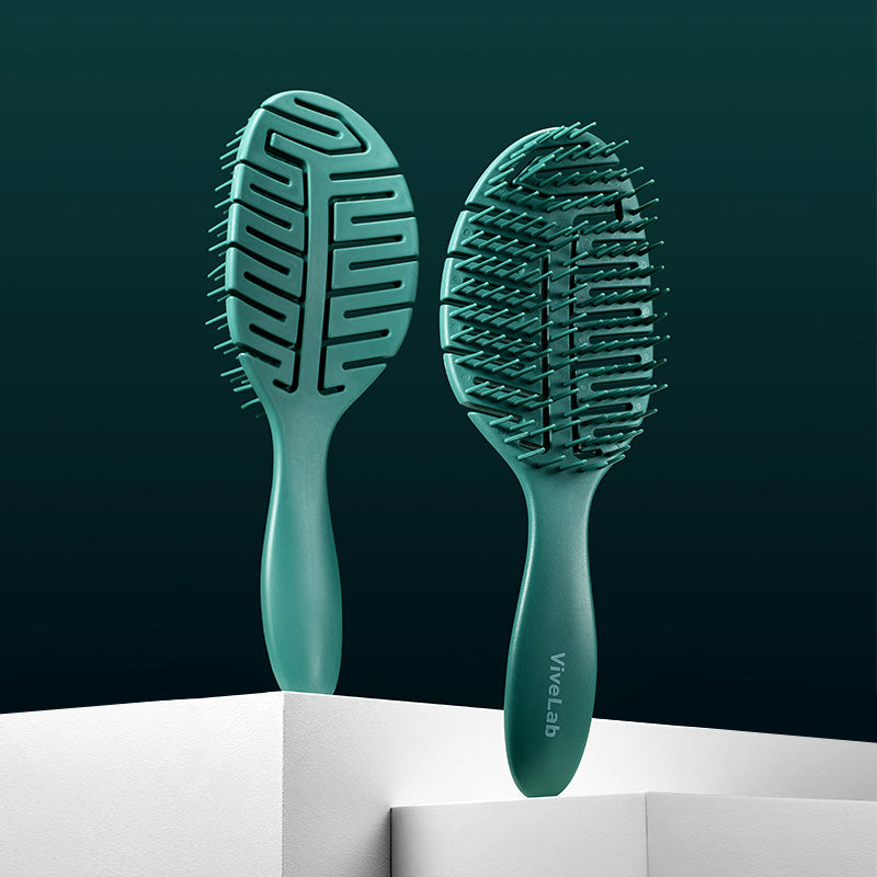 Scalp & Volume Care Brush - Heat-Resistant Detangling Brush for Scalp Health & Root Lift - ViveLab