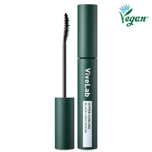 ViveLab Hyper Curling Black Lash Serum — 10-Second Fix & Lasting Curl for Fuller-Looking Lashes (0.27 fl oz)