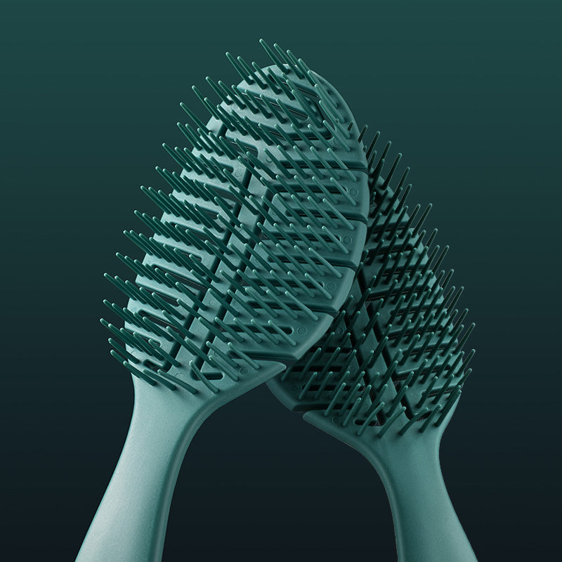Scalp & Volume Care Brush - Heat-Resistant Detangling Brush for Scalp Health & Root Lift - ViveLab