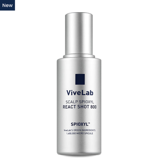 ViveLab Spioxyl™ React Shot 800 – 1.6 Million Microneedle Formula for Thicker, Fuller Hair & Scalp Renewal | Korea’s Best-Selling Dermatologist-Recommended K-Beauty Serum (1.69 fl oz)