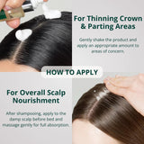 Hair & Scalp Enhancing Foam – Volumizing & Strengthening Treatment for Thicker, Healthier Hair | Lightweight Formula for Scalp & Hair Care (3.4 oz)