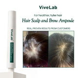 Vivelab Scalp & Hair Serum for Thinning Hair (15ml) – Clinically Tested, Nourishing Formula with Biotin & Peptides for a Healthy Scalp & Fuller-Looking Hair - ViveLab