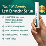 Eyelash & Brow Enhancing Serum – Strengthening & Conditioning Formula for Thicker, Longer, Fuller, and Healthier-Looking Lashes & Brows (0.34 Oz)