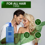 Biotin & Peptide Solution Shampoo for Scalp Care – Strengthens Hair, Reduces Thinning & Nourishes Roots | Sulfate-Free & Suitable for All Hair Types (17 oz) - ViveLab