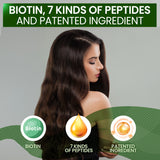 Biotin & Peptide Solution Shampoo for Scalp Care – Strengthens Hair, Reduces Thinning & Nourishes Roots | Sulfate-Free & Suitable for All Hair Types (17 oz) - ViveLab