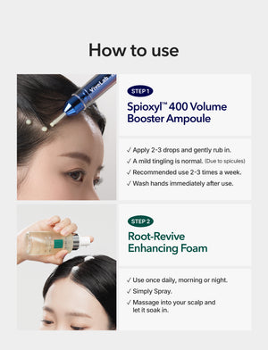 Spioxyl 400 & Micro Foam Scalp Deep Repair Duo