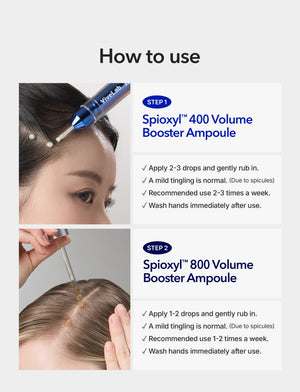Spioxyl 400 & 800 Scalp Microneedling Repair Duo