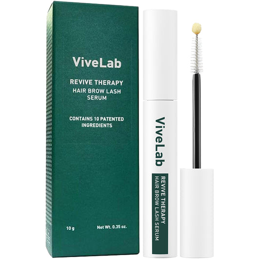 Eyelash & Brow Enhancing Serum – Strengthening & Conditioning Formula for Thicker, Longer, Fuller, and Healthier-Looking Lashes & Brows (0.34 Oz)