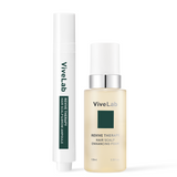 Vivelab 2-Step Care Set – Scalp Strengthening Ampoule & Hair Enhancing Foam | Boosts Growth, Nourishes Roots & Strengthens Hair & Brows for a Fuller, Healthier Look - ViveLab
