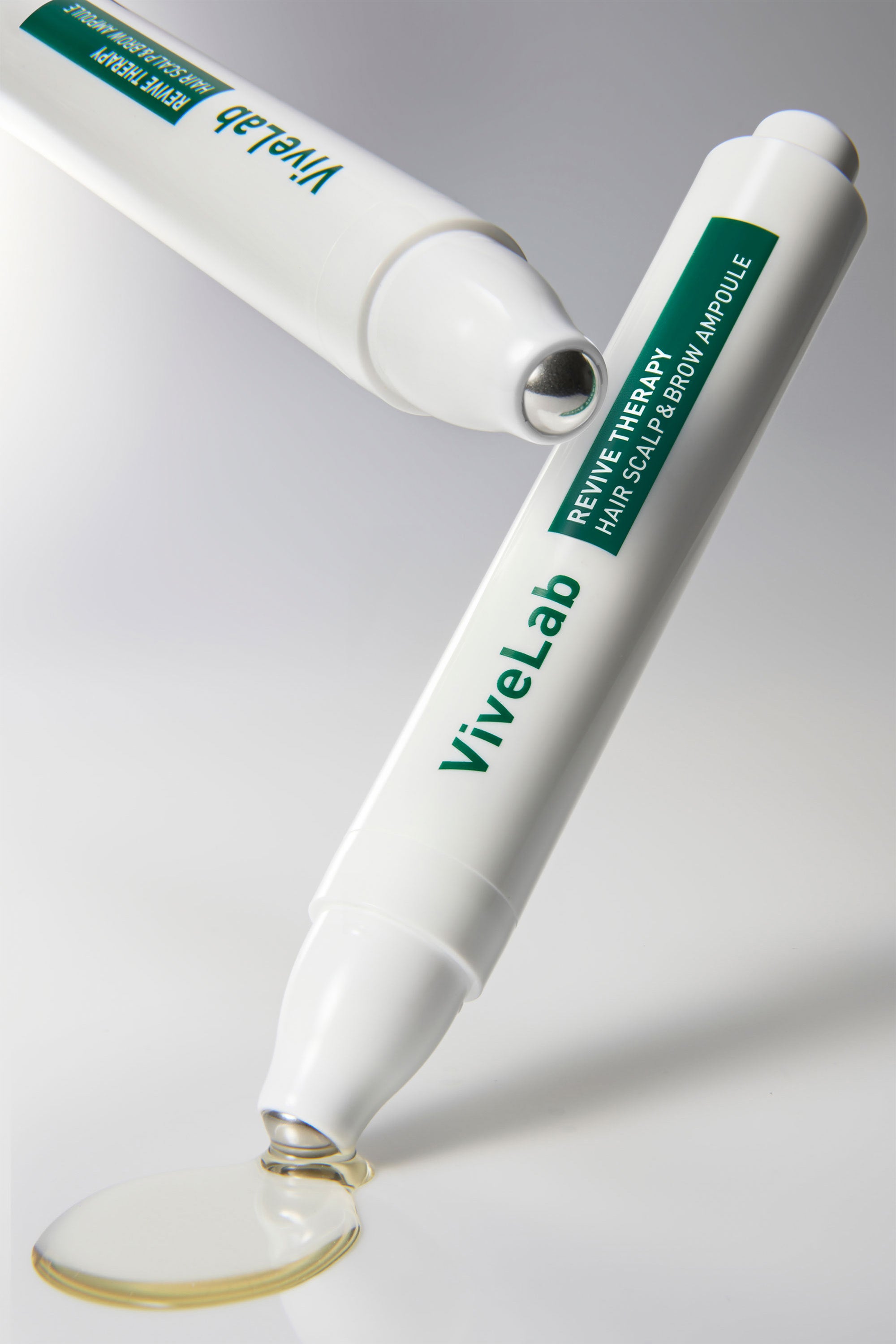 Vivelab 2-Step Care Set – Scalp Strengthening Ampoule & Hair Enhancing Foam | Boosts Growth, Nourishes Roots & Strengthens Hair & Brows for a Fuller, Healthier Look - ViveLab